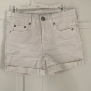 White American Eagle Jean Shorts